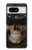 W3852 Steampunk Skull Hülle Schutzhülle Taschen und Leder Flip für Google Pixel 8