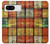 W3861 Colorful Container Block Hülle Schutzhülle Taschen und Leder Flip für Google Pixel 8