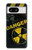 W3891 Nuclear Hazard Danger Hülle Schutzhülle Taschen und Leder Flip für Google Pixel 8