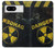 W3891 Nuclear Hazard Danger Hülle Schutzhülle Taschen und Leder Flip für Google Pixel 8