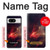 W3897 Red Nebula Space Hülle Schutzhülle Taschen und Leder Flip für Google Pixel 8