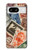 W3900 Stamps Hülle Schutzhülle Taschen und Leder Flip für Google Pixel 8