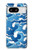 W3901 Aesthetic Storm Ocean Waves Hülle Schutzhülle Taschen und Leder Flip für Google Pixel 8
