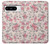 W3095 Vintage Rose Pattern Hülle Schutzhülle Taschen und Leder Flip für Google Pixel 8 pro