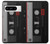 W3516 Vintage Cassette Tape Hülle Schutzhülle Taschen und Leder Flip für Google Pixel 8 pro