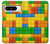 W3595 Brick Toy Hülle Schutzhülle Taschen und Leder Flip für Google Pixel 8 pro