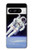 W3616 Astronaut Hülle Schutzhülle Taschen und Leder Flip für Google Pixel 8 pro