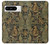 W3661 William Morris Forest Velvet Hülle Schutzhülle Taschen und Leder Flip für Google Pixel 8 pro