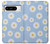 W3681 Daisy Flowers Pattern Hülle Schutzhülle Taschen und Leder Flip für Google Pixel 8 pro