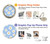 W3681 Daisy Flowers Pattern Hülle Schutzhülle Taschen und Leder Flip für Google Pixel 8 pro