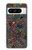 W3815 Psychedelic Art Hülle Schutzhülle Taschen und Leder Flip für Google Pixel 8 pro