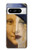 W3853 Mona Lisa Gustav Klimt Vermeer Hülle Schutzhülle Taschen und Leder Flip für Google Pixel 8 pro