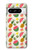 W3883 Fruit Pattern Hülle Schutzhülle Taschen und Leder Flip für Google Pixel 8 pro