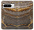 W3886 Gray Marble Rock Hülle Schutzhülle Taschen und Leder Flip für Google Pixel 8 pro