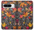 W3889 Maple Leaf Hülle Schutzhülle Taschen und Leder Flip für Google Pixel 8 pro