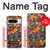 W3889 Maple Leaf Hülle Schutzhülle Taschen und Leder Flip für Google Pixel 8 pro