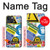 W3960 Safety Signs Sticker Collage Hülle Schutzhülle Taschen und Leder Flip für iPhone 14