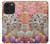 W3916 Alpaca Family Baby Alpaca Hülle Schutzhülle Taschen und Leder Flip für iPhone 14 Pro