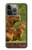 W3917 Capybara Family Giant Guinea Pig Hülle Schutzhülle Taschen und Leder Flip für iPhone 14 Pro