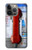 W3925 Collage Vintage Pay Phone Hülle Schutzhülle Taschen und Leder Flip für iPhone 14 Pro