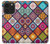 W3943 Maldalas Pattern Hülle Schutzhülle Taschen und Leder Flip für iPhone 14 Pro