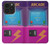 W3961 Arcade Cabinet Retro Machine Hülle Schutzhülle Taschen und Leder Flip für iPhone 14 Pro