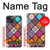 W3943 Maldalas Pattern Hülle Schutzhülle Taschen und Leder Flip für iPhone 14 Plus