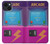 W3961 Arcade Cabinet Retro Machine Hülle Schutzhülle Taschen und Leder Flip für iPhone 14 Plus