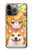 W3918 Baby Corgi Dog Corgi Girl Candy Hülle Schutzhülle Taschen und Leder Flip für iPhone 14 Pro Max