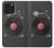W3952 Turntable Vinyl Record Player Graphic Hülle Schutzhülle Taschen und Leder Flip für iPhone 14 Pro Max