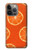 W3946 Seamless Orange Pattern Hülle Schutzhülle Taschen und Leder Flip für iPhone 13