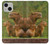 W3917 Capybara Family Giant Guinea Pig Hülle Schutzhülle Taschen und Leder Flip für iPhone 13 mini
