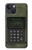 W3959 Military Radio Graphic Print Hülle Schutzhülle Taschen und Leder Flip für iPhone 13 mini