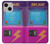W3961 Arcade Cabinet Retro Machine Hülle Schutzhülle Taschen und Leder Flip für iPhone 13 mini