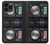 W3931 DJ Mixer Graphic Paint Hülle Schutzhülle Taschen und Leder Flip für iPhone 13 Pro Max