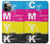 W3930 Cyan Magenta Yellow Key Hülle Schutzhülle Taschen und Leder Flip für iPhone 12, iPhone 12 Pro