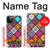 W3943 Maldalas Pattern Hülle Schutzhülle Taschen und Leder Flip für iPhone 12, iPhone 12 Pro