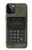 W3959 Military Radio Graphic Print Hülle Schutzhülle Taschen und Leder Flip für iPhone 12, iPhone 12 Pro