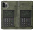 W3959 Military Radio Graphic Print Hülle Schutzhülle Taschen und Leder Flip für iPhone 12, iPhone 12 Pro