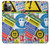 W3960 Safety Signs Sticker Collage Hülle Schutzhülle Taschen und Leder Flip für iPhone 12, iPhone 12 Pro