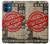 W3937 Text Top Secret Art Vintage Hülle Schutzhülle Taschen und Leder Flip für iPhone 12 mini