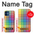 W3942 LGBTQ Rainbow Plaid Tartan Hülle Schutzhülle Taschen und Leder Flip für iPhone 12 mini
