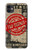 W3937 Text Top Secret Art Vintage Hülle Schutzhülle Taschen und Leder Flip für iPhone 11