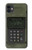 W3959 Military Radio Graphic Print Hülle Schutzhülle Taschen und Leder Flip für iPhone 11