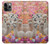 W3916 Alpaca Family Baby Alpaca Hülle Schutzhülle Taschen und Leder Flip für iPhone 11 Pro