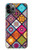 W3943 Maldalas Pattern Hülle Schutzhülle Taschen und Leder Flip für iPhone 11 Pro