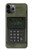 W3959 Military Radio Graphic Print Hülle Schutzhülle Taschen und Leder Flip für iPhone 11 Pro Max