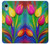 W3926 Colorful Tulip Oil Painting Hülle Schutzhülle Taschen und Leder Flip für iPhone XR