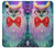 W3934 Fantasy Nerd Owl Hülle Schutzhülle Taschen und Leder Flip für iPhone XR