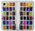 W3956 Watercolor Palette Box Graphic Hülle Schutzhülle Taschen und Leder Flip für iPhone XR